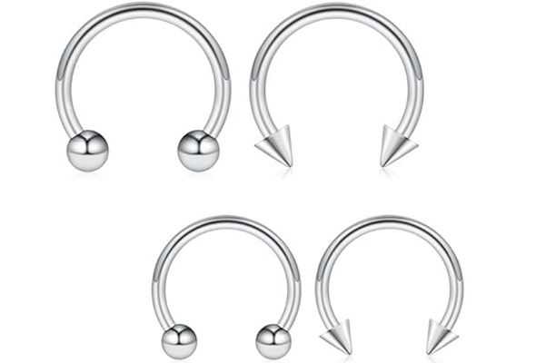 0079 16g Septum Rings for Women Men | Implant Grade G23 Titanium Septum Ring 16g Septum Rings for Women Men | Implant Grade G23 Titanium Septum Ring